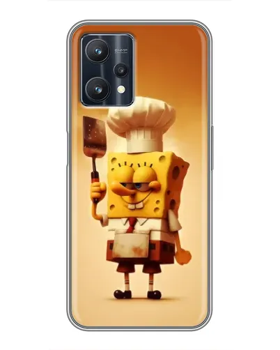 Чохол для Realme 9 Pro з картинкою «Губка Боб кухар»