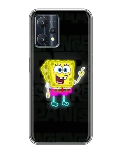 Чохол для Realme 9 Pro з картинкою «Неоновий Губка Боб»