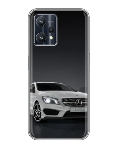 Чехол для Realme 9 Pro с картинкой «Mercedes AMG GT Silver»