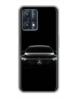 Чехол для Realme 9 Pro с картинкой «Mercedes Vision — концепт»