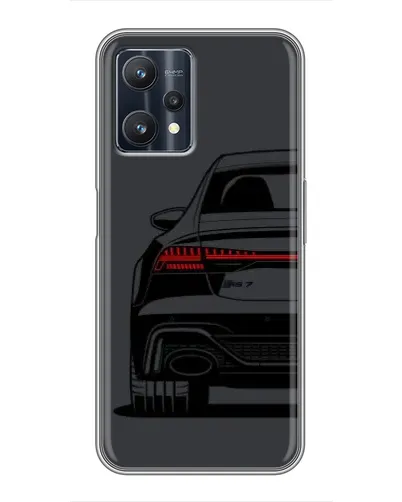 Чехол для Realme 9 Pro с картинкой «Задняя часть Audi — арт»