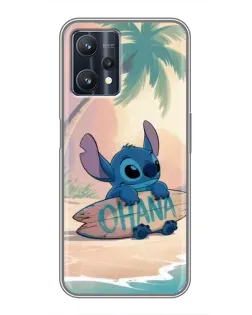 Чехол для Realme 9 Pro с картинкой «Стич на серфе» Чехол для Realme 9 Pro с картинкой «Стич на серфе»