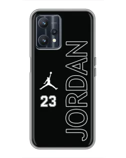 Чехол для Realme 9 с картинкой «Jordan Vertical»
