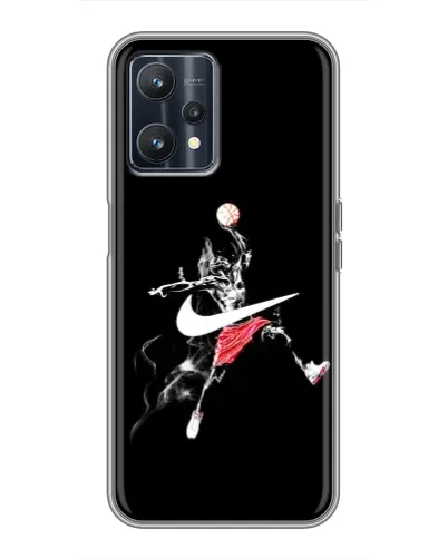 Чехол для Realme 9 с картинкой «Jordan Jumpman»