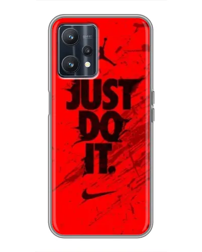 Чехол для Realme 9 с картинкой «Nike Just Do It»
