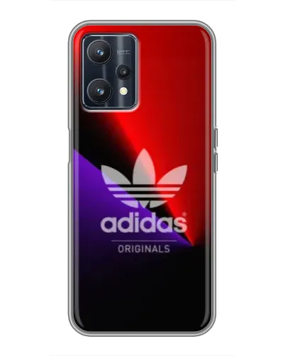 Чехол для Realme 9 с картинкой «Adidas Red Neon» Чехол для Realme 9 с картинкой «Adidas Red Neon»