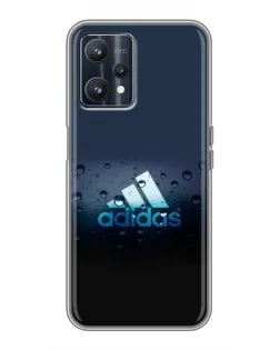 Чехол для Realme 9 с картинкой «Adidas Water Drops»