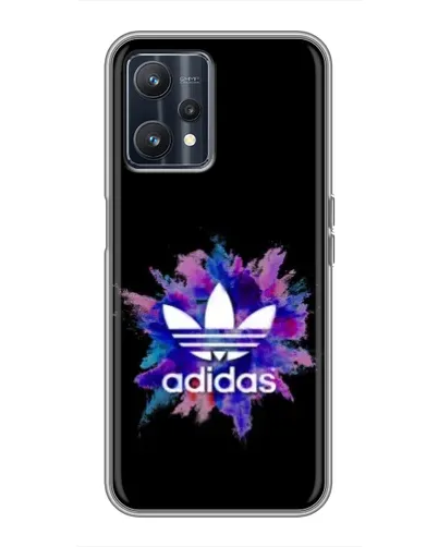 Чехол для Realme 9 с картинкой «Взрыв красок Adidas» Чехол для Realme 9 с картинкой «Взрыв красок Adidas»