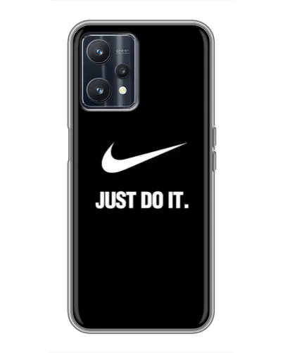 Чехол для Realme 9 с картинкой «Классический принт Nike»