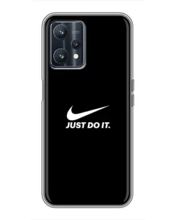 Чехол для Realme 9 с картинкой «Минимализм от Nike»