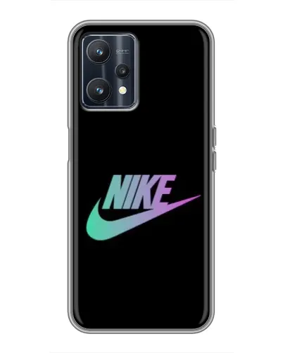 Чехол для Realme 9 с картинкой «Nike — городская ночь»