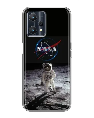 Чехол для Realme 9 с картинкой «Астронавт на Луне» Чехол для Realme 9 с картинкой «Астронавт на Луне»