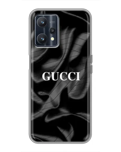 Чехол для Realme 9 с картинкой «Gucci — шелковые волны» Чехол для Realme 9 с картинкой «Gucci — шелковые волны»