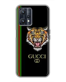 Чехол для Realme 9 с картинкой «Тигр Gucci»