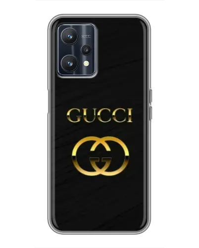 Чехол для Realme 9 с картинкой «Золотой логотип Gucci» Чехол для Realme 9 с картинкой «Золотой логотип Gucci»