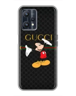 Чехол для Realme 9 с картинкой «Микки Маус Gucci»
