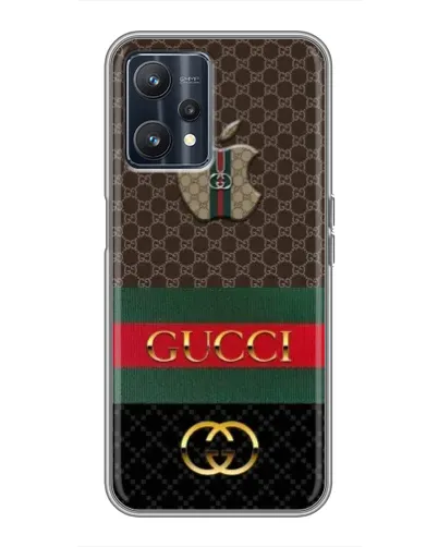 Чехол для Realme 9 с картинкой «Gucci — брендированный десерт» Чехол для Realme 9 с картинкой «Gucci — брендированный десерт»