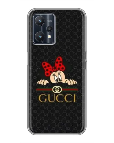 Чехол для Realme 9 с картинкой «Минни Маус Gucci — черный» Чехол для Realme 9 с картинкой «Минни Маус Gucci — черный»