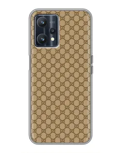 Чохол для Realme 9 з картинкою «Gucci — класичний беж»