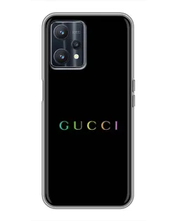 Чохол для Realme 9 з картинкою «Gucci — неоновий мінімалізм»