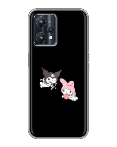 Чехол для Realme 9 с картинкой «My Melody и Kuromi»