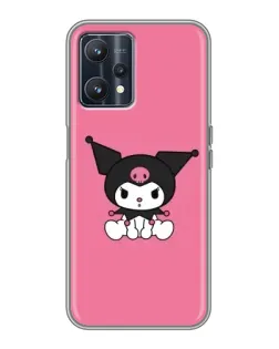 Чехол для Realme 9 с картинкой «Хмурая Kuromi»