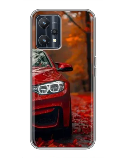 Чехол для Realme 9 с картинкой «Осенняя BMW M4»