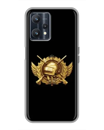 Чехол для Realme 9 с картинкой «PUBG — оранжевый градиент» Чехол для Realme 9 с картинкой «PUBG — оранжевый градиент»