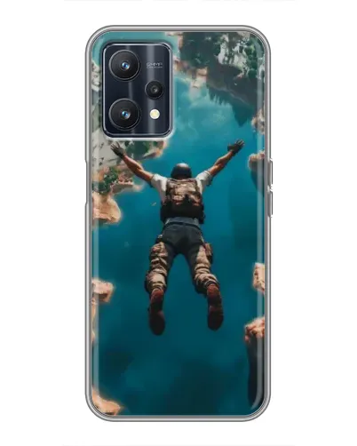 Чехол для Realme 9 с картинкой «PUBG — свободное падение» Чехол для Realme 9 с картинкой «PUBG — свободное падение»