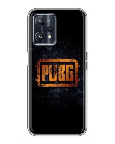 Чехол для Realme 9 с картинкой «PUBG — золотой логотип» Чехол для Realme 9 с картинкой «PUBG — золотой логотип»