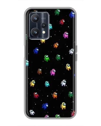 Чехол для Realme 9 с картинкой «Экипаж Among Us» Чехол для Realme 9 с картинкой «Экипаж Among Us»