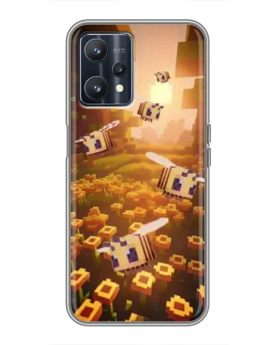 Чехол для Realme 9 с картинкой «Поле подсолнухов» Чехол для Realme 9 с картинкой «Поле подсолнухов»