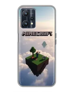 Чехол для Realme 9 с картинкой «Небесный остров»