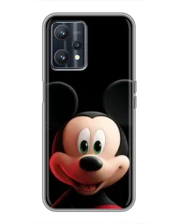 Чехол для Realme 9 с картинкой «Улыбающийся Микки Маус»