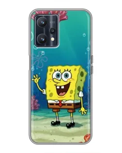 Чехол для Realme 9 с картинкой «Подводный привет»