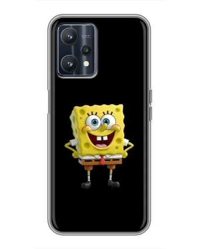 Чехол для Realme 9 с картинкой «Классический Губка Боб»