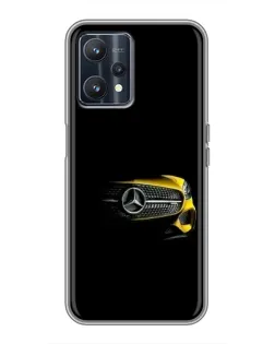 Чехол для Realme 9 с картинкой «Mercedes — ретро стиль»