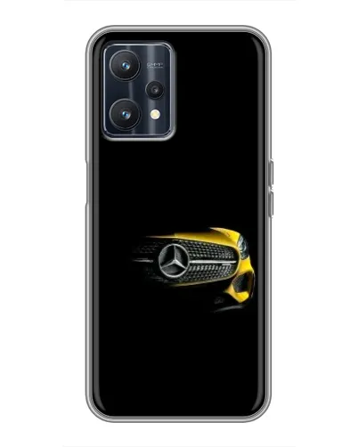 Чехол для Realme 9 с картинкой «Mercedes — ретро стиль»