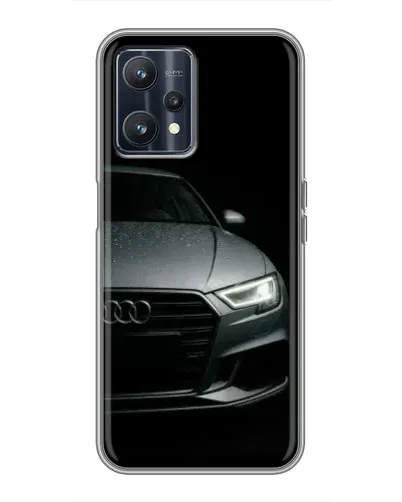 Чехол для Realme 9 с картинкой «Audi — детализация кузова»