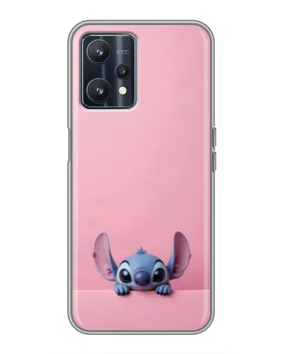 Чехол для Realme 9 с картинкой «Stitch выглядывает» Чехол для Realme 9 с картинкой «Stitch выглядывает»