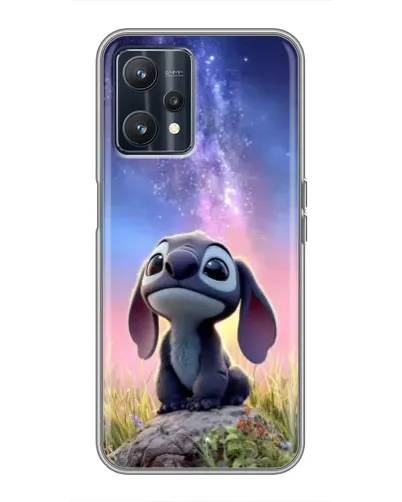 Чехол для Realme 9 с картинкой «Стич на рассвете» Чехол для Realme 9 с картинкой «Стич на рассвете»
