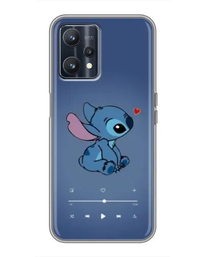 Чехол для Realme 9 с картинкой «Музыкальный Stitch» Чехол для Realme 9 с картинкой «Музыкальный Stitch»
