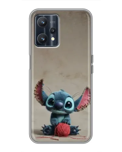 Чехол для Realme 9 с картинкой «Стич на коричневом фоне» Чехол для Realme 9 с картинкой «Стич на коричневом фоне»