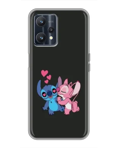 Чехол для Realme 9 с картинкой «Анжел целует Стича» Чехол для Realme 9 с картинкой «Анжел целует Стича»