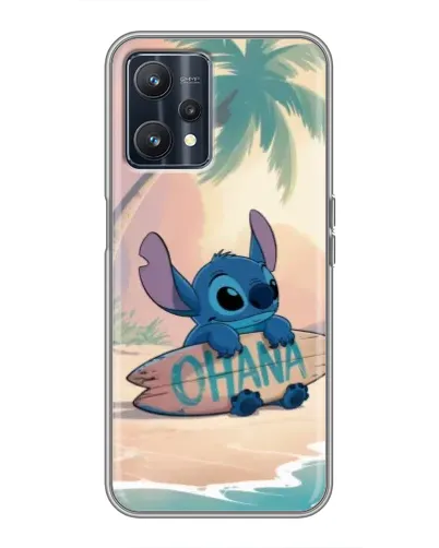 Чехол для Realme 9 с картинкой «Стич на серфе» Чехол для Realme 9 с картинкой «Стич на серфе»