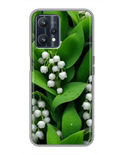 Чохол для Realme 9 з картинкою «Конвалії в зелені»