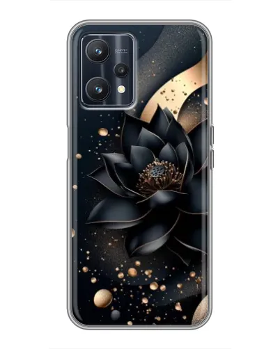 Чохол для Realme 9 з картинкою «Чорний лотос»