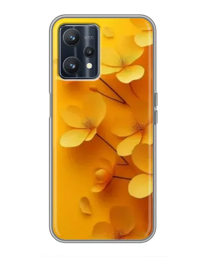 Чохол для Realme 9 з картинкою «Золоті пелюстки»