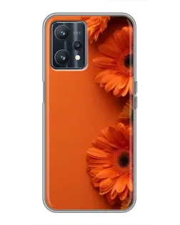 Чохол для Realme 9 з картинкою «Помаранчеві гербери» Чохол для Realme 9 з картинкою «Помаранчеві гербери»