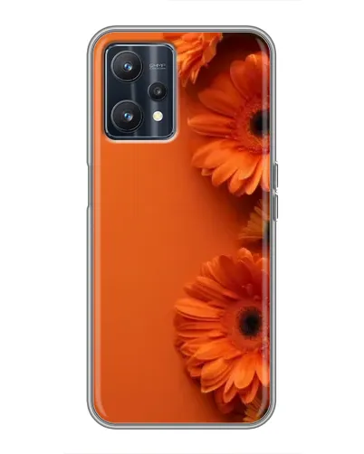 Чохол для Realme 9 з картинкою «Помаранчеві гербери»